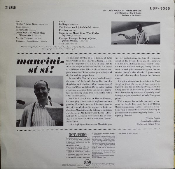 Henry Mancini - The Latin Sound Of Henry Mancini