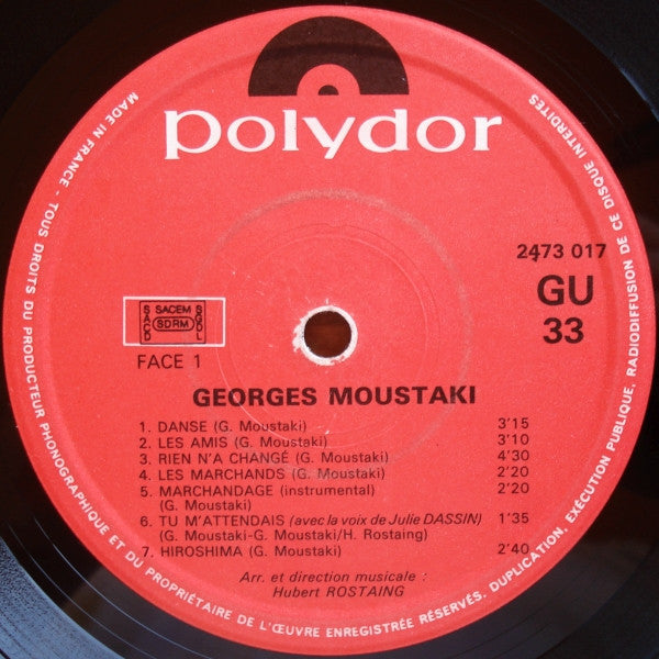 Georges Moustaki - Moustaki