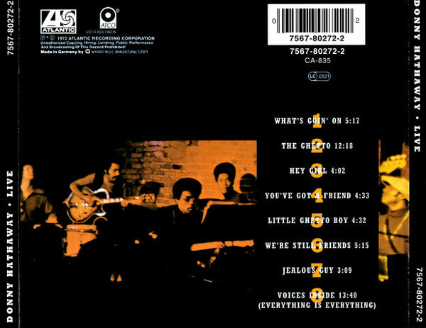 Donny Hathaway - Live