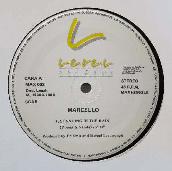 Marcello (2) - Standing In The Rain
