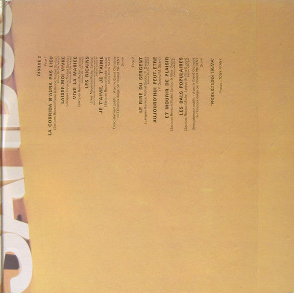 Michel Sardou - Michel Sardou (Album 2 Disques)