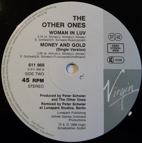 The Other Ones - Money And Gold