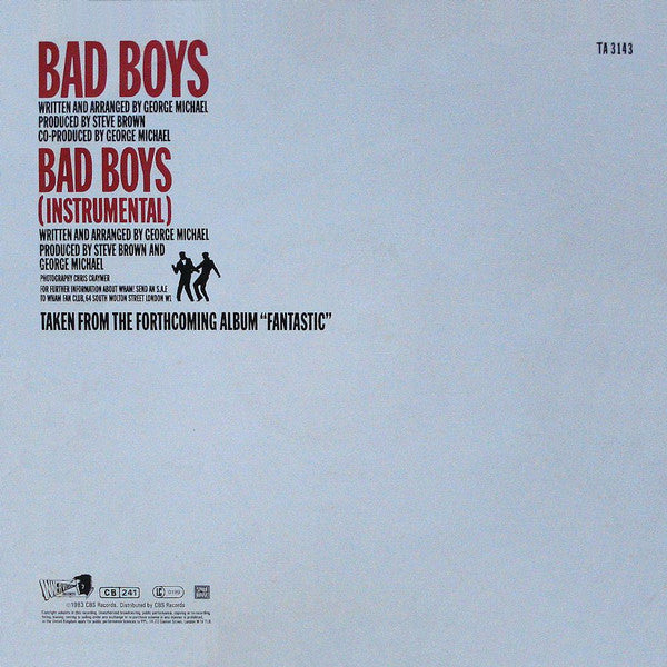 Wham! - Bad Boys