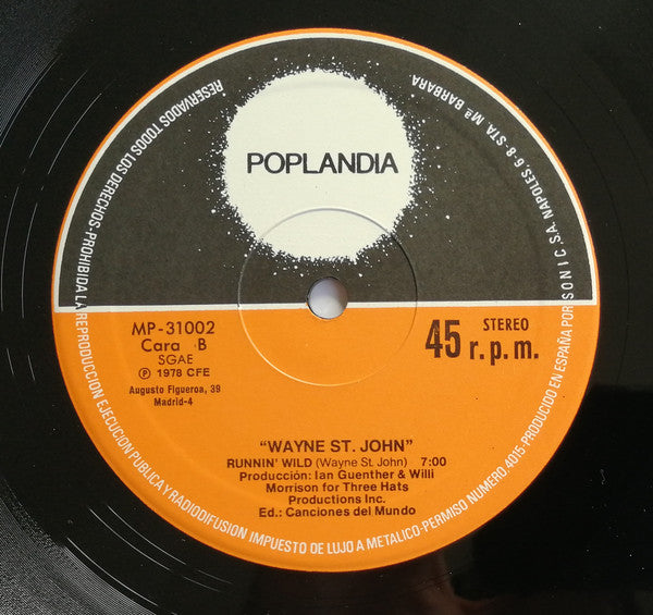 Wayne St. John - Something's Up (Love Me Like The First Time)