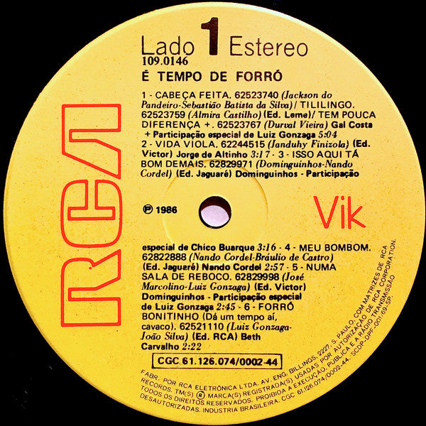 Various - É Tempo De Forró