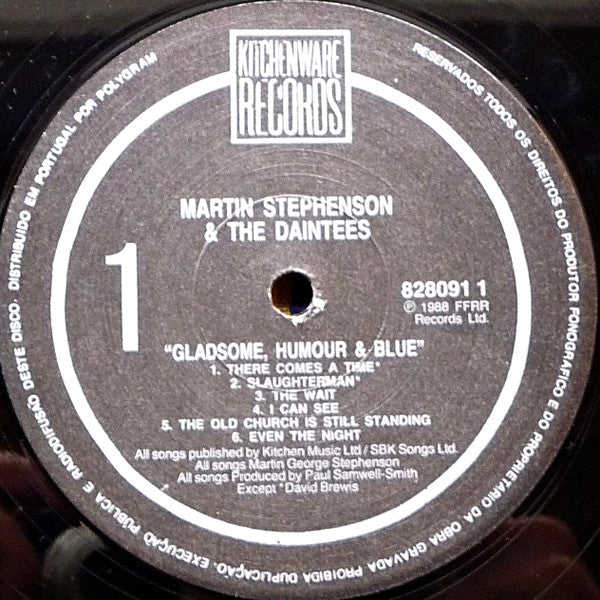 Martin Stephenson And The Daintees - Gladsome, Humour & Blue