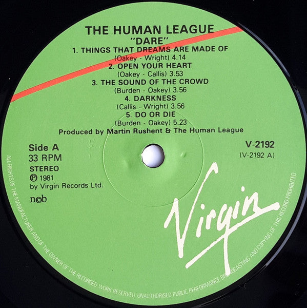 The Human League - Dare!