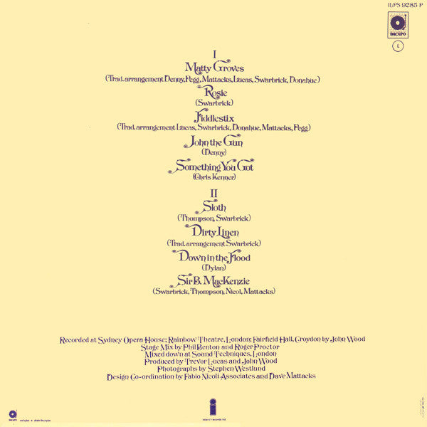 Fairport Convention - Fairport Live Convention