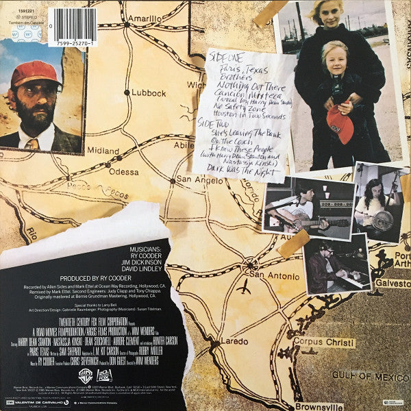 Ry Cooder - Paris, Texas - Original Motion Picture Soundtrack