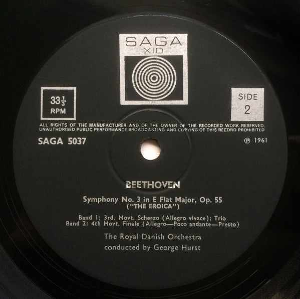 Ludwig van Beethoven - George Hurst Conducting Det Kongelige Kapel - Symphony No. 3 In E Flat, Opus 55 ("Eroica ")
