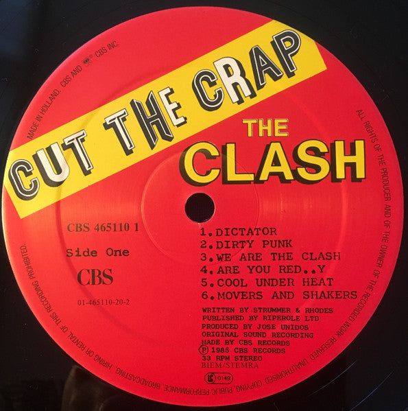 The Clash - Cut The Crap