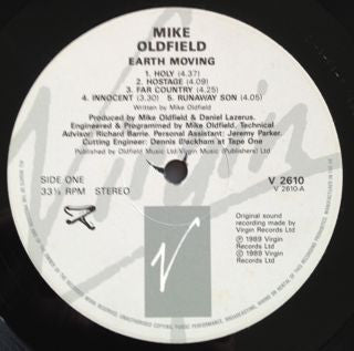 Mike Oldfield - Earth Moving