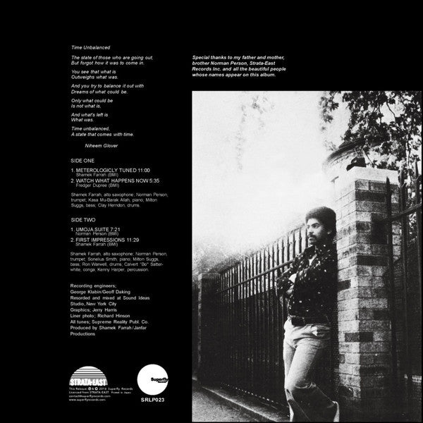 Shamek Farrah - First Impressions