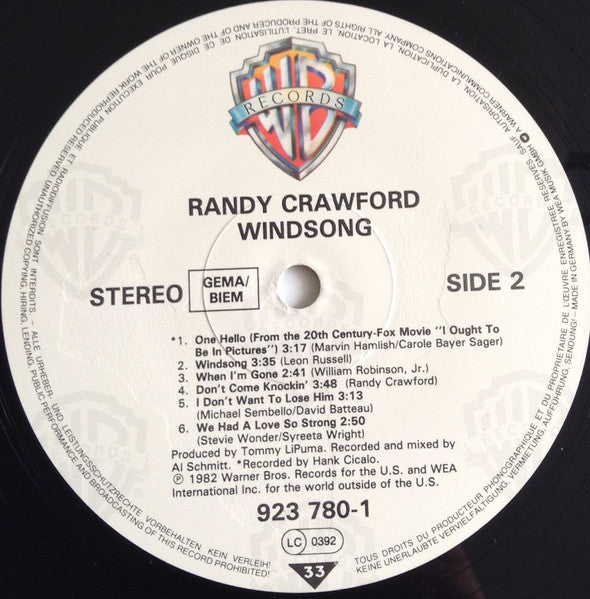 Randy Crawford - Windsong