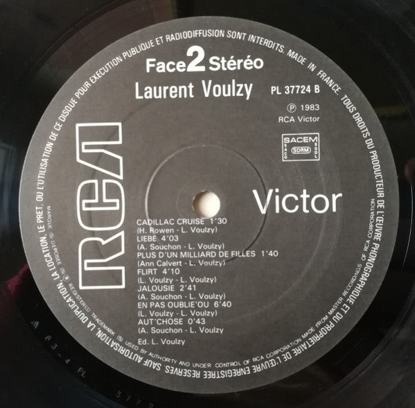 Laurent Voulzy - Bopper En Larmes