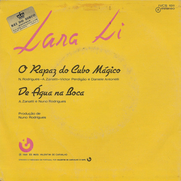Lara Li - O Rapaz Do Cubo Mágico