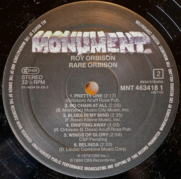 Roy Orbison - Rare Orbison