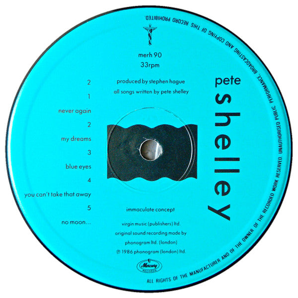 Pete Shelley - Heaven & The Sea