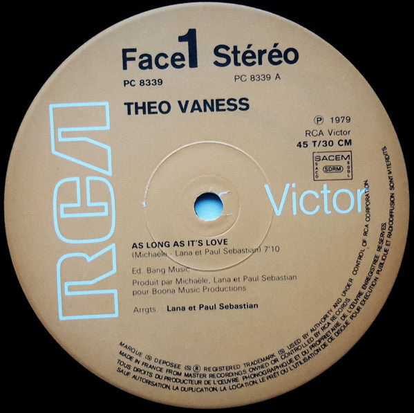 Theo Vaness - As Long As It's Love
