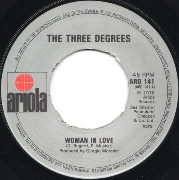The Three Degrees - Woman In Love