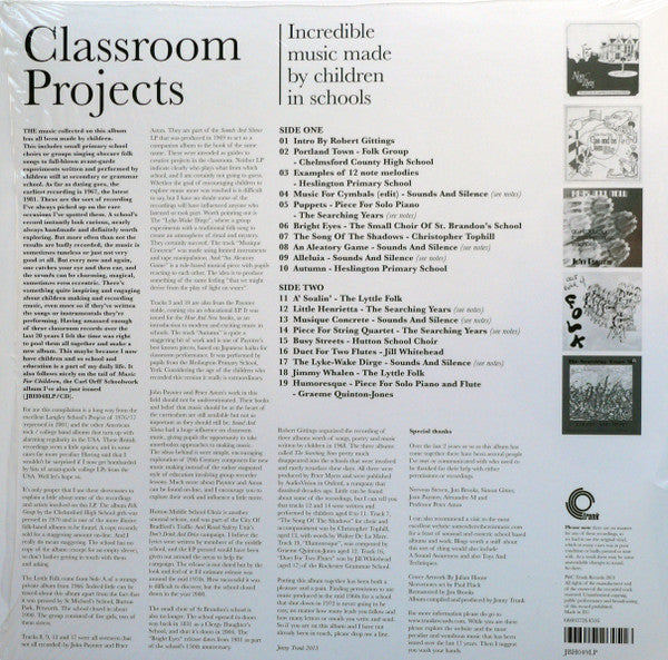 Various - Classroom Projects - Incredible Music Made By Children In Schools