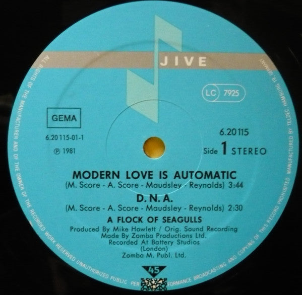 A Flock Of Seagulls - Modern Love Is Automatic