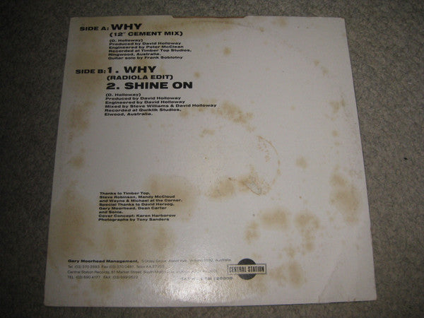 David Holloway (4) - Why / Shine On