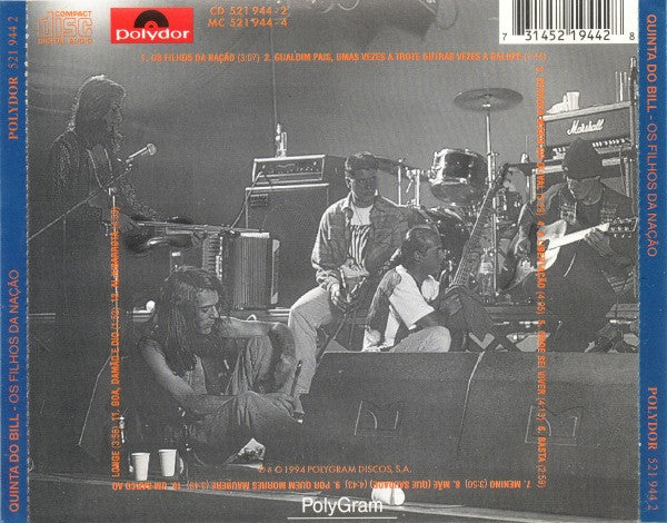 Quinta Do Bill - Os Filhos Da Nação