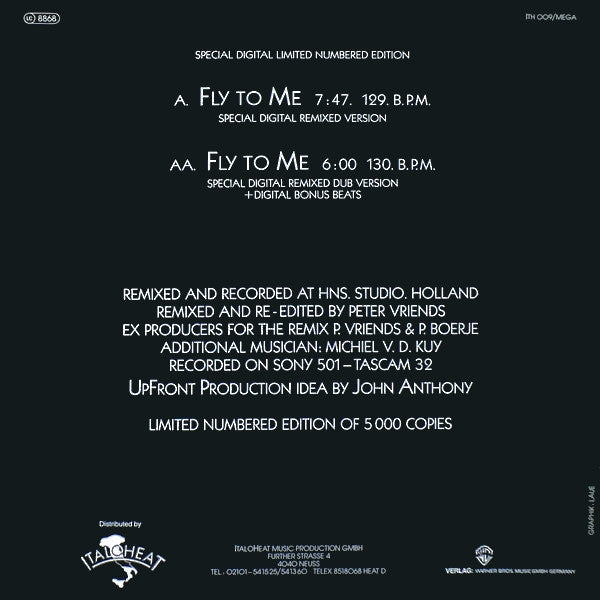 Aleph - Fly To Me (Digital Remixed Vocal Version)
