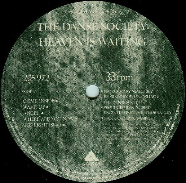 The Danse Society - Heaven Is Waiting