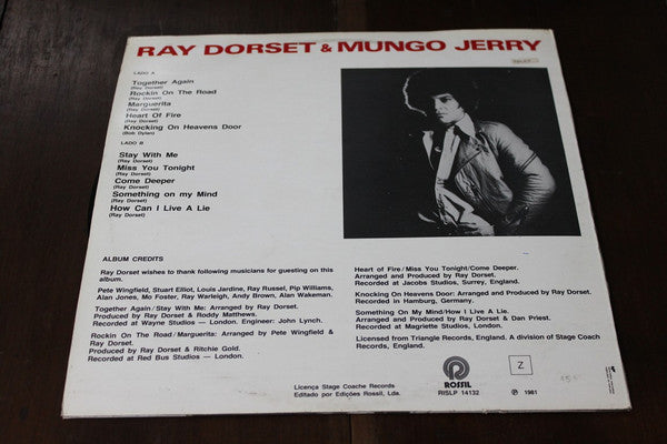 Ray Dorset And Mungo Jerry - Together Again