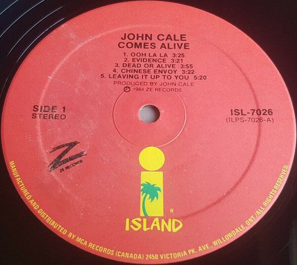 John Cale - John Cale Comes Alive