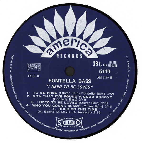 Fontella Bass - I Need To Be Loved