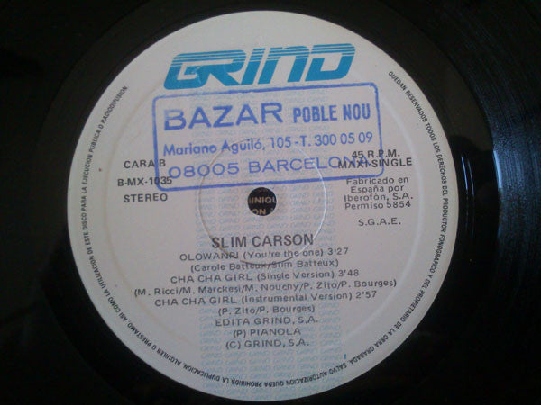 Slim Carson - Cha Cha Girl