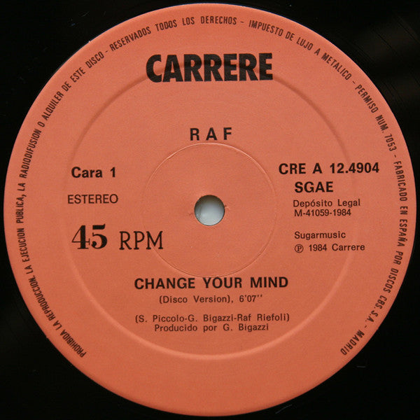 RAF (5) - Change Your Mind
