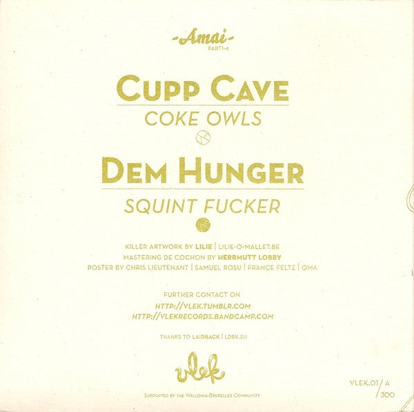 Cupp Cave & Dem Hunger - AMAI #1/4