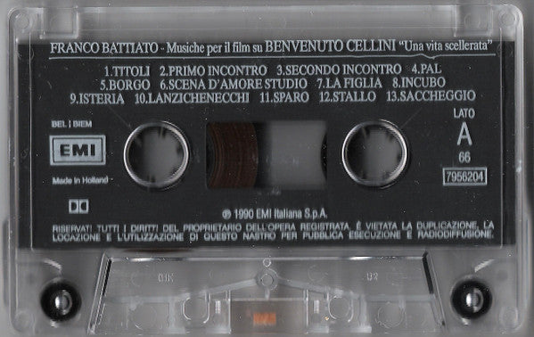 Franco Battiato - Benvenuto Cellini "Una Vita Scellerata"