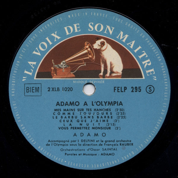 Adamo - Adamo À L'Olympia