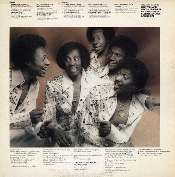The Temptations - Hear To Tempt You