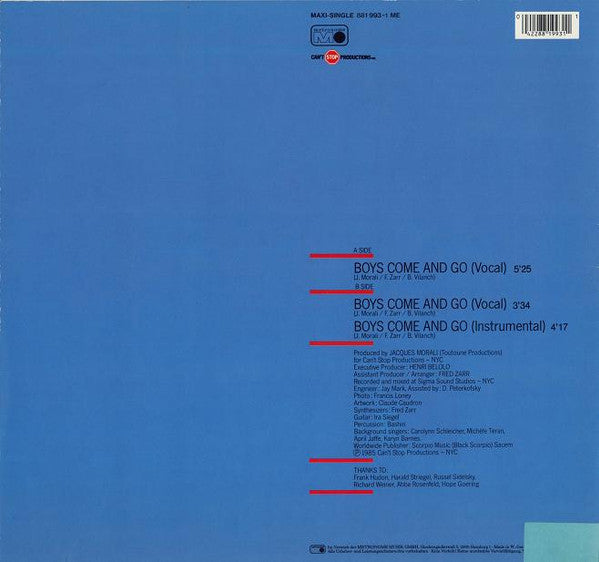 April Jaffe - Boys Come And Go