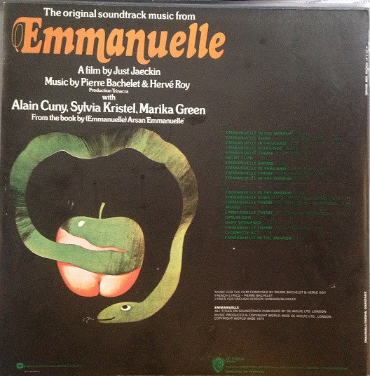 Pierre Bachelet And Hervé Roy - Emmanuelle - The Original Soundtrack