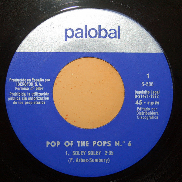 Unknown Artist - Pop Of The Pops, N.º 6