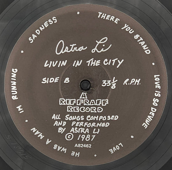 Astra Li - Livin In The City