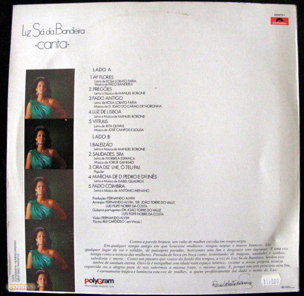 Luz Sá Da Bandeira - Canta