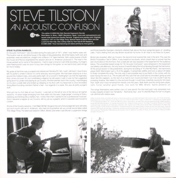 Steve Tilston - An Acoustic Confusion
