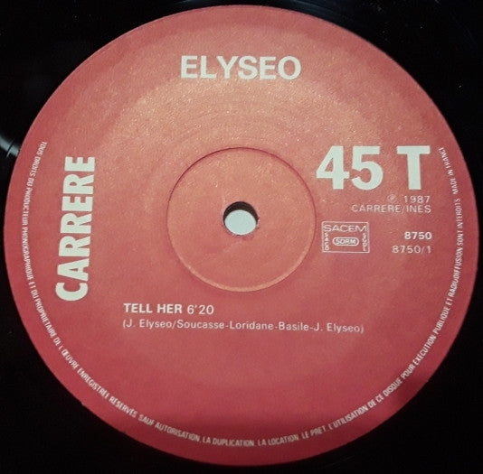 Jesse Elyseo - Tell Her