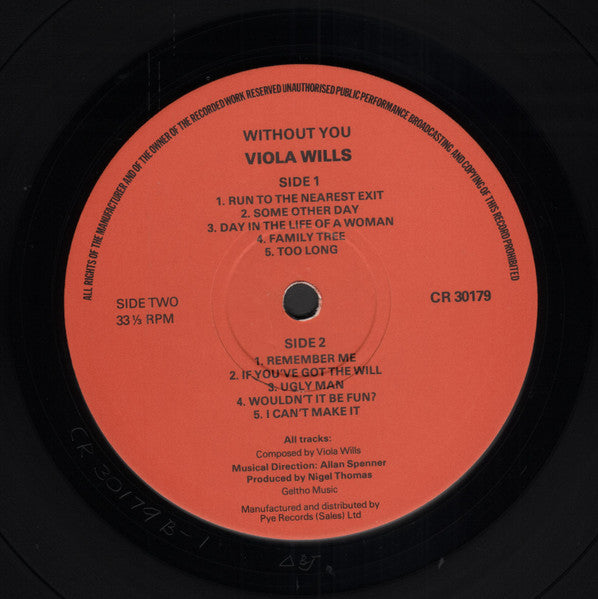 Viola Wills - Without You