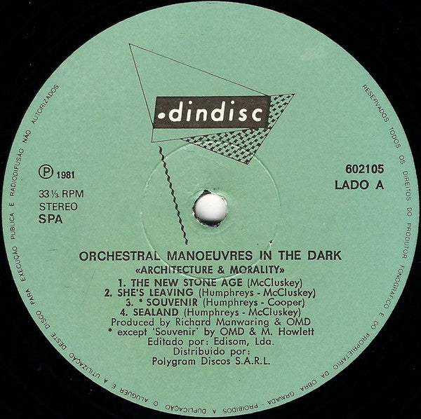 Orchestral Manoeuvres In The Dark - Architecture & Morality
