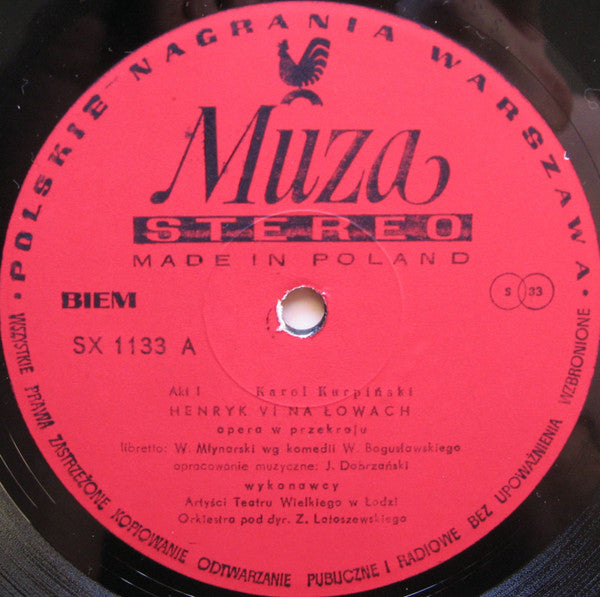 Karol Kurpiński - Henryk VI Na Łowach