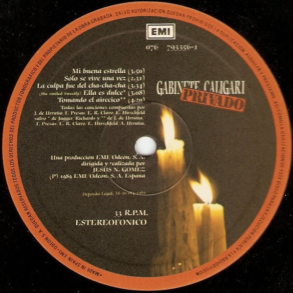 Gabinete Caligari - Privado